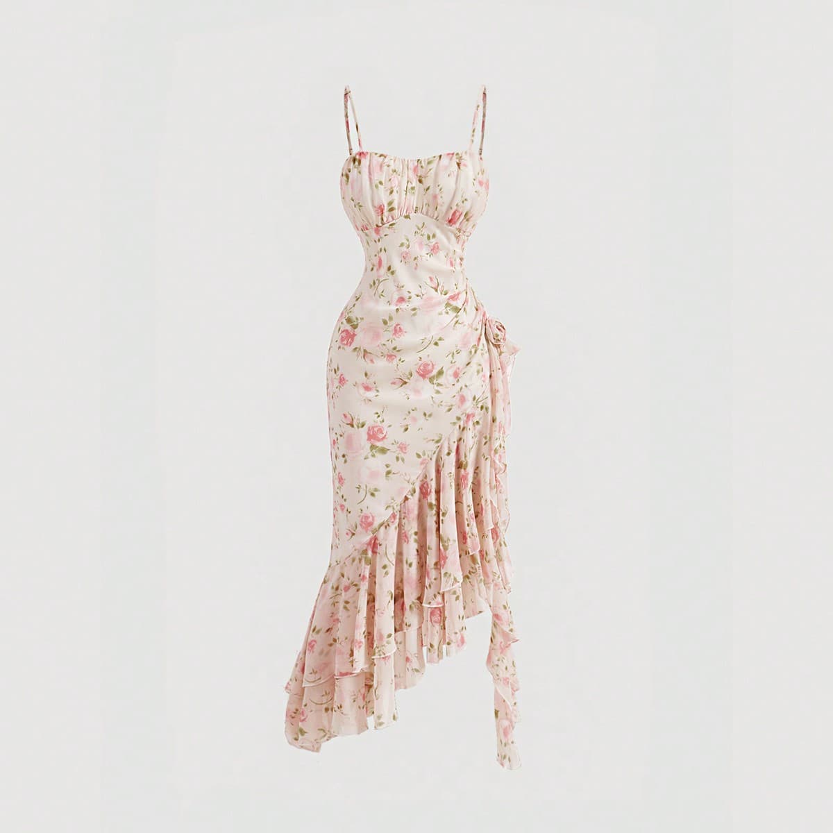Robe d'Ã©tÃ© romantique fille Ã fleurs 3D imprimÃ© tie-dye pourpre, robe fleurie de soirÃ©e de plage, robe d'Ã©tÃ© pour femmes, robe de traiteur Ã