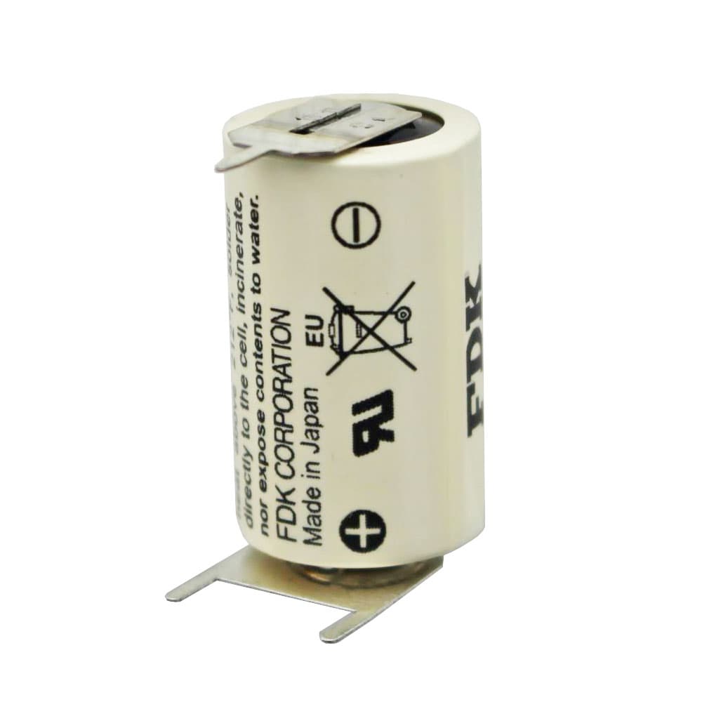 Pile au lithium Sanyo CR14250 SE 1 / 2AA, IEC CR14250, 3 empreintes